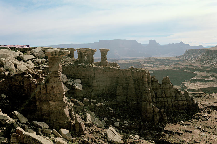 Pillars Canyonlands Photograph by Peter J Sucy