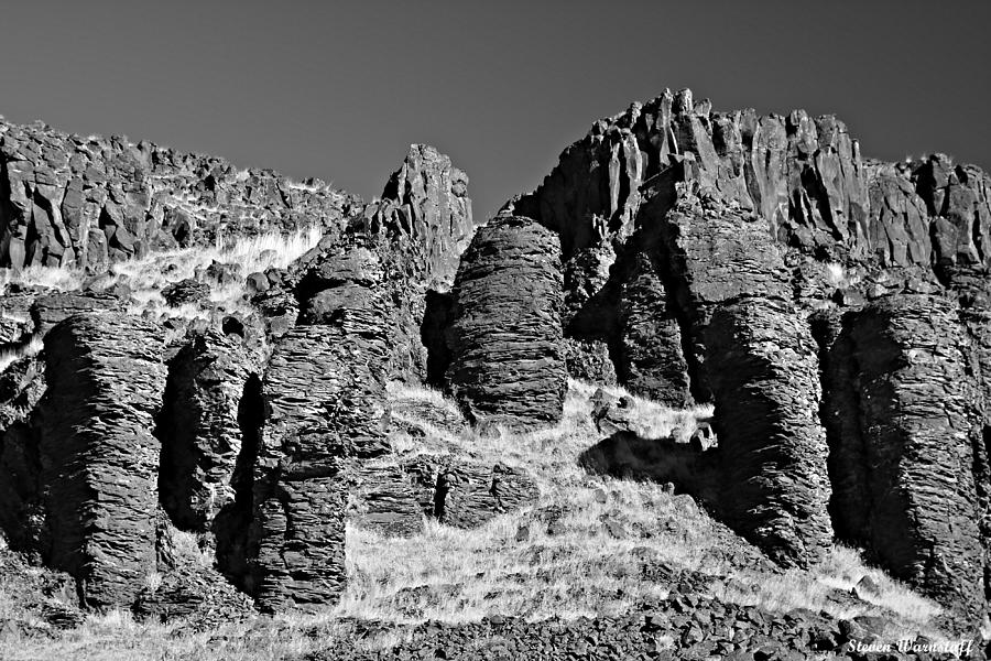 Desert Photograph - Pillars in Time II by Steve Warnstaff