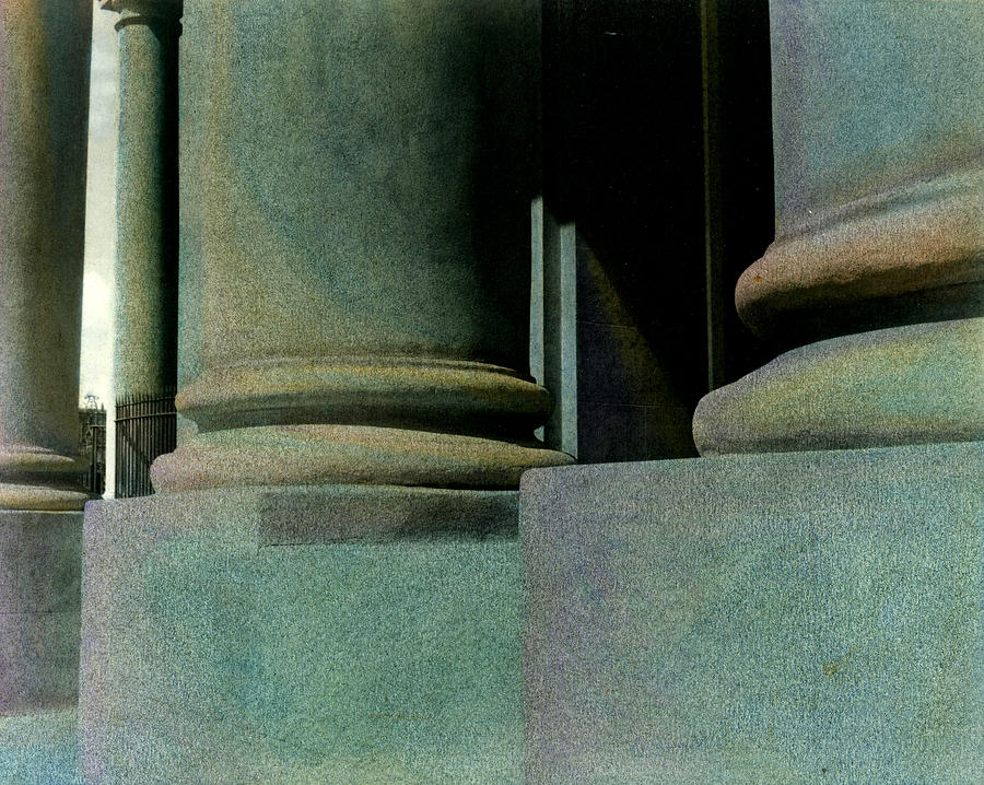Pillars of Art Photograph by Jean Wolfrum