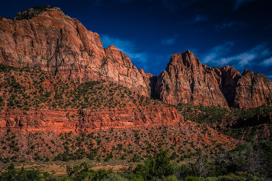Pillars of Zion Photograph by Byron Fine Art America