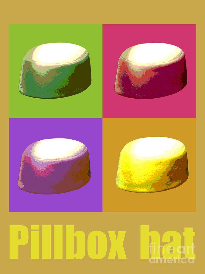 Pillbox Hat Digital Art