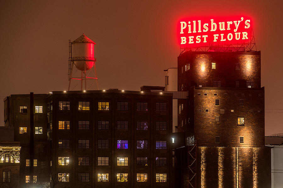 Pillsburys Best Flour Sign Photograph by Paul Freidlund