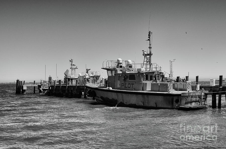 Pilot Boat Fort Moultrie Photograph by Dale Powell