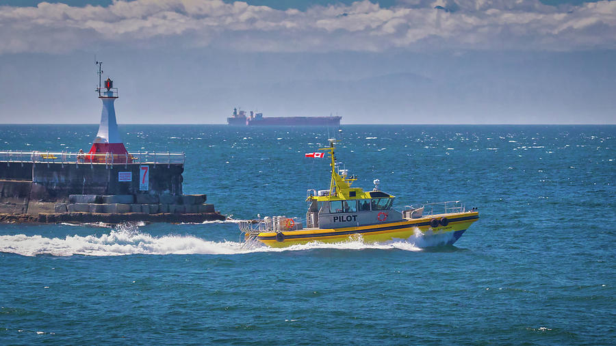 Pilot Boat Photograph by Jerry Fornarotto