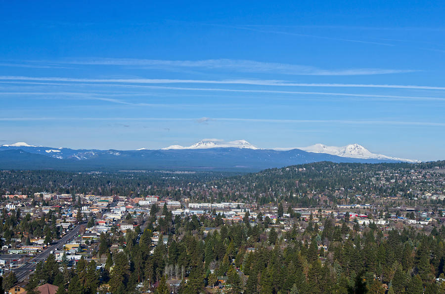 Pilot Butte State Scenic Viewpoint in Bend, Oregon Photograph by James ...