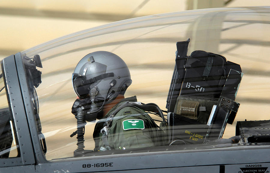 Pilot Makes Final Pre-flight Checks Photograph by Stocktrek Images ...