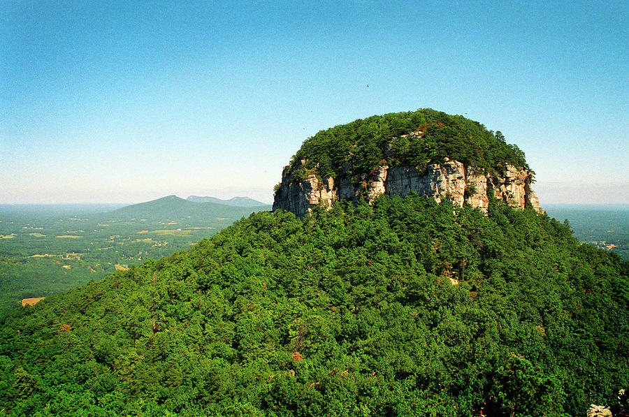 Pilot Mountain Photograph by Orange Cat Art