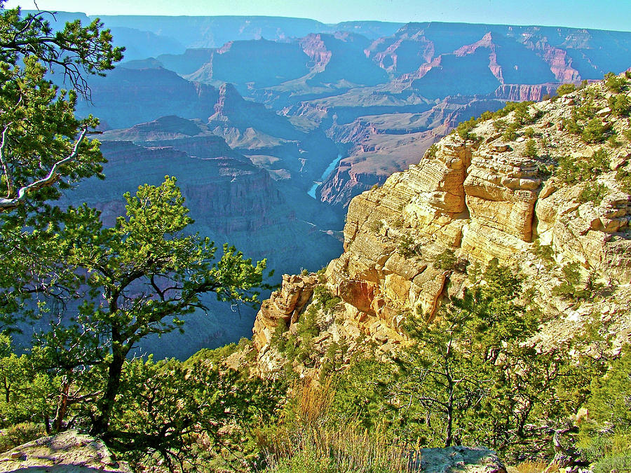 Pima Point in Grand Canyon National Park-Arizona  Photograph by Ruth Hager