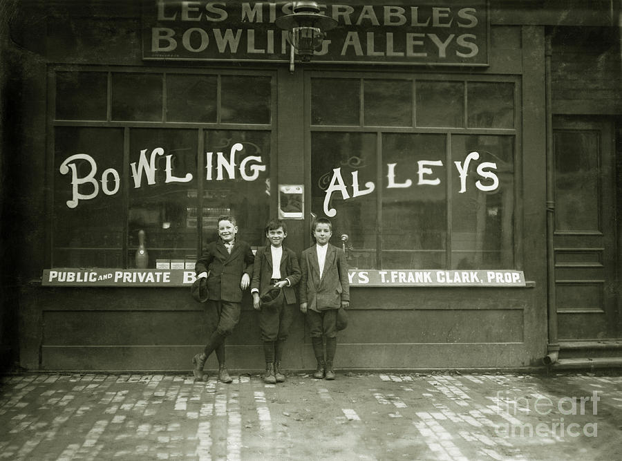 Pin Boys 1915 Photograph by Jon Neidert