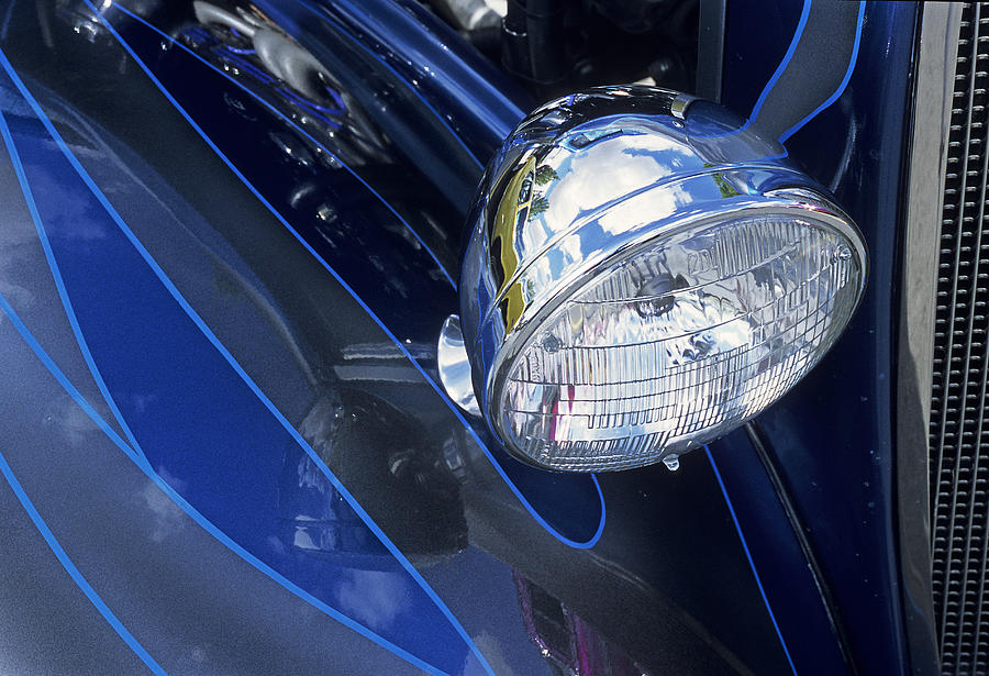 Pin Stripped and Head Light Photograph by Doug Davidson