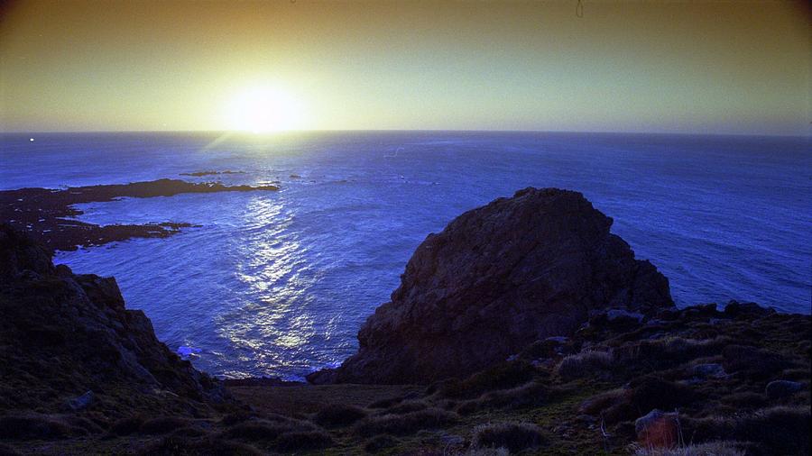 Le Pinacle Sunset Photograph by Philip de la Mare