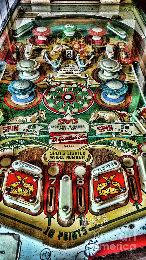 gottlieb corral pinball machine