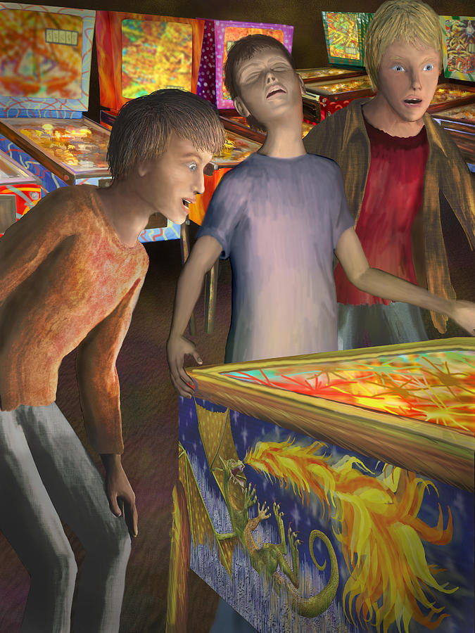 Pinball Wizard Digital Art by Jamison Smith