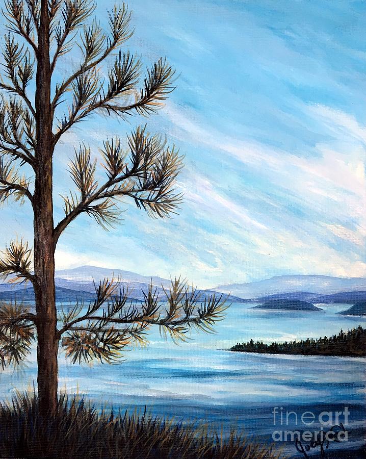 Pine Island Painting by Joey Nash