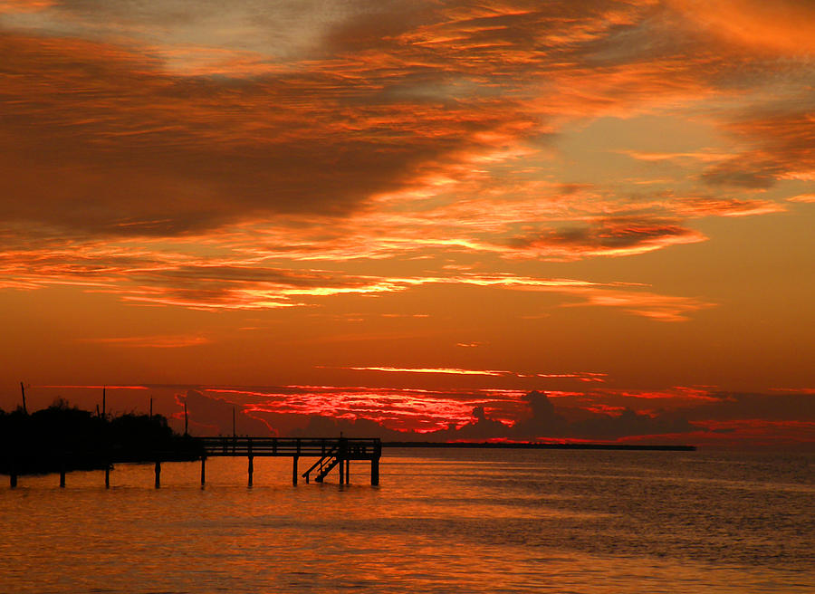 Pine Island Sunset Photograph by Rosalie Scanlon