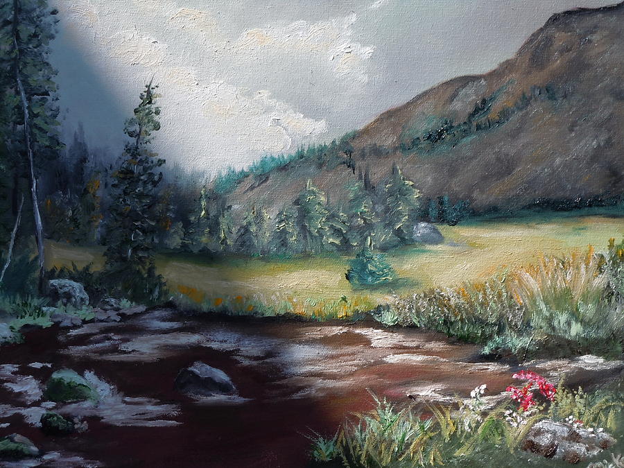 pine mountain painting