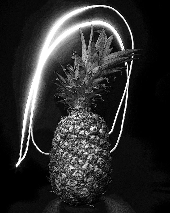 Pineapple Photograph by Jim Mathis