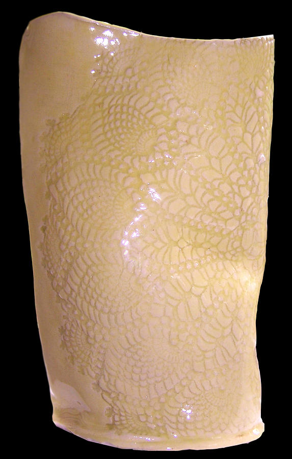 Pineapple Vase Ceramic Art by Amanda Sanford