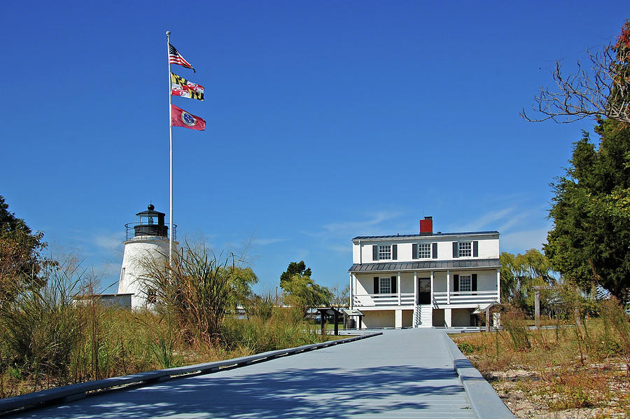 Piney Point Lighthouse Photograph by Ben Prepelka