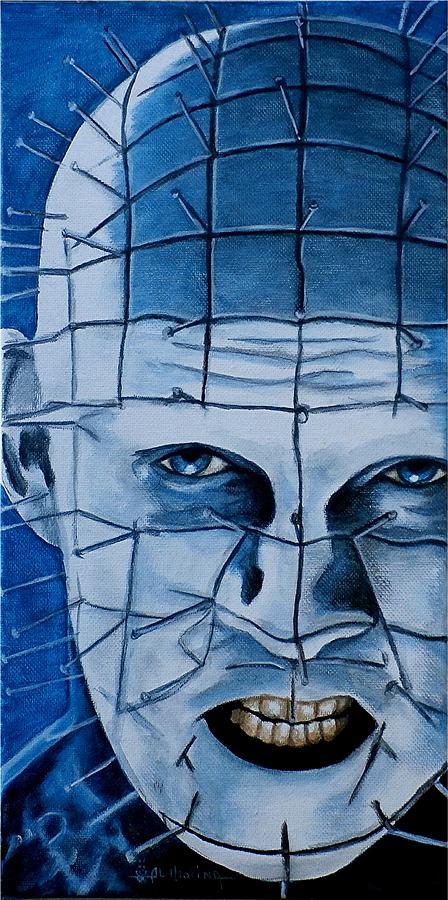 Pinhead up close and personal  Painting by Al  Molina