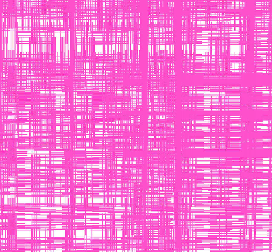 Pink Abstract Digital Art by Bill Owen