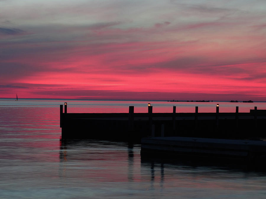 Pink Afterglow Photograph by David T Wilkinson