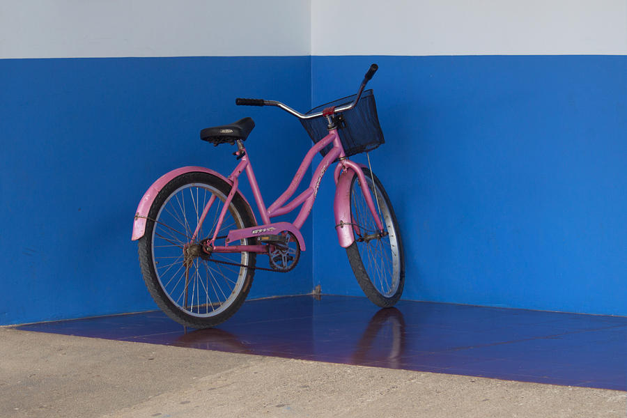 Pink and Blue Photograph by Jurgen Lorenzen