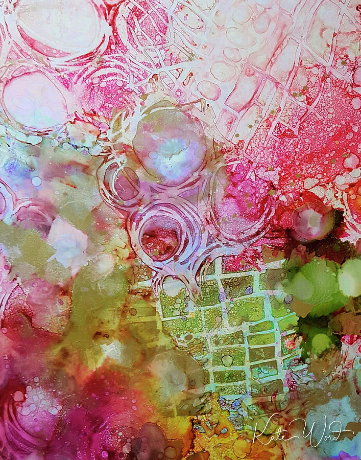 Pink and Green Patterns by Kate Word Pink and Green Patterns by Kate Word