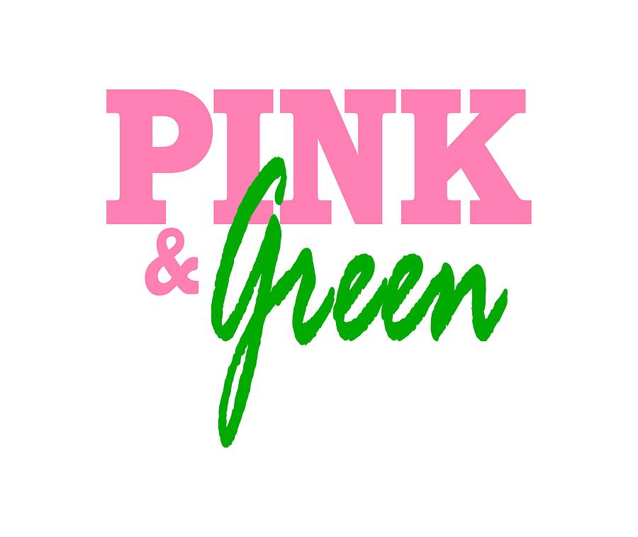 AKA Pink and Green by Sincere Taylor