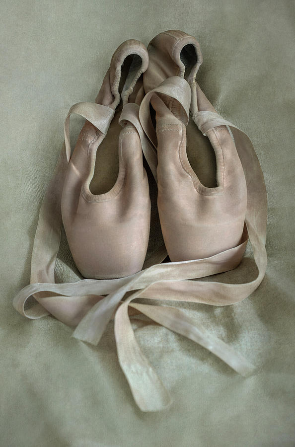 Pink ballet shoes Photograph by Jaroslaw Blaminsky