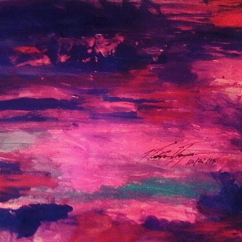 Sunset Photograph - Pink Beauty Sunset by Love Art Wonders By God