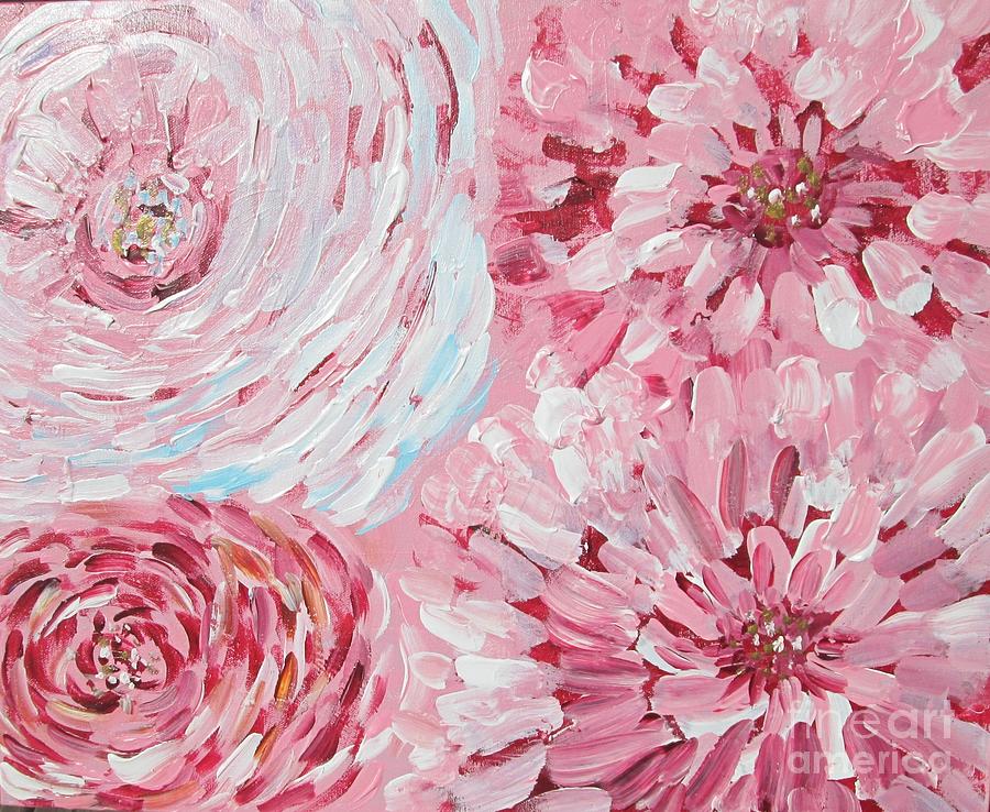 Pink Blush Painting by Jennylynd James