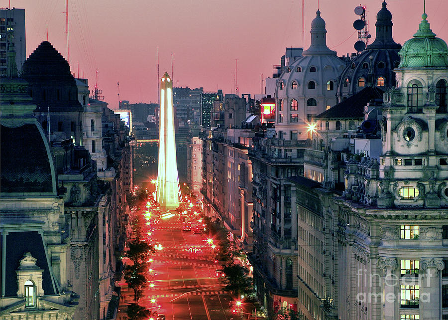 Pink Buenos Aires  Photograph by Bernardo Galmarini