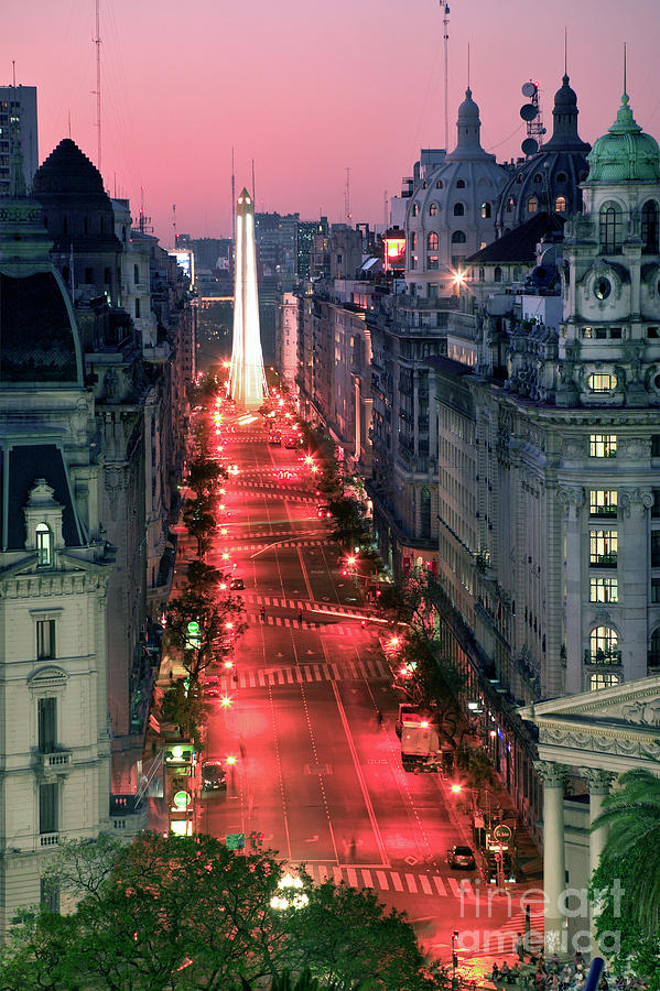 Pink Buenos Aires II Photograph by Bernardo Galmarini