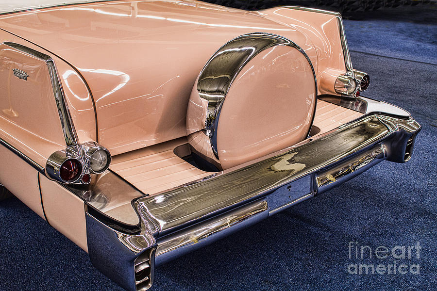 Pink Caddy Photograph by Steven Parker