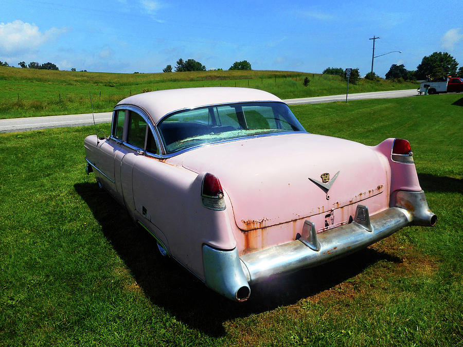 Pink Cadillac Diner 3 Photograph by Ron Kandt
