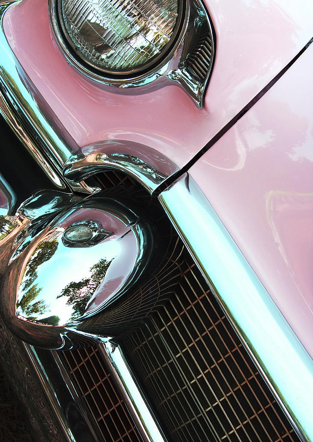 Pink Cadillac Photograph by Rebecca Cozart