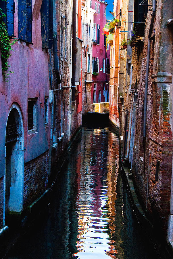 Pink Canal Photograph by Harry Spitz