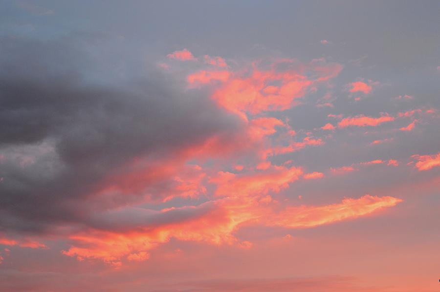 Pink Cloud Sunset  Photograph by Lyle Crump
