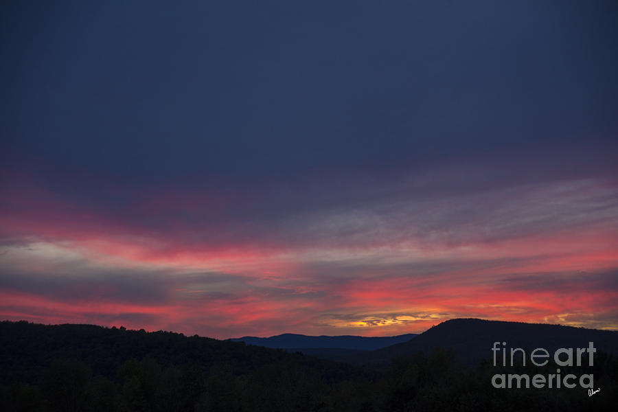 Sunset Photograph - Pink Clouds by Alana Ranney