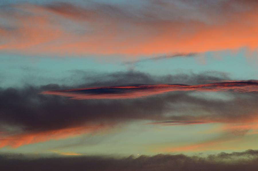 Pink Clouds At Sunset Photograph by Lyle Crump - Fine Art America