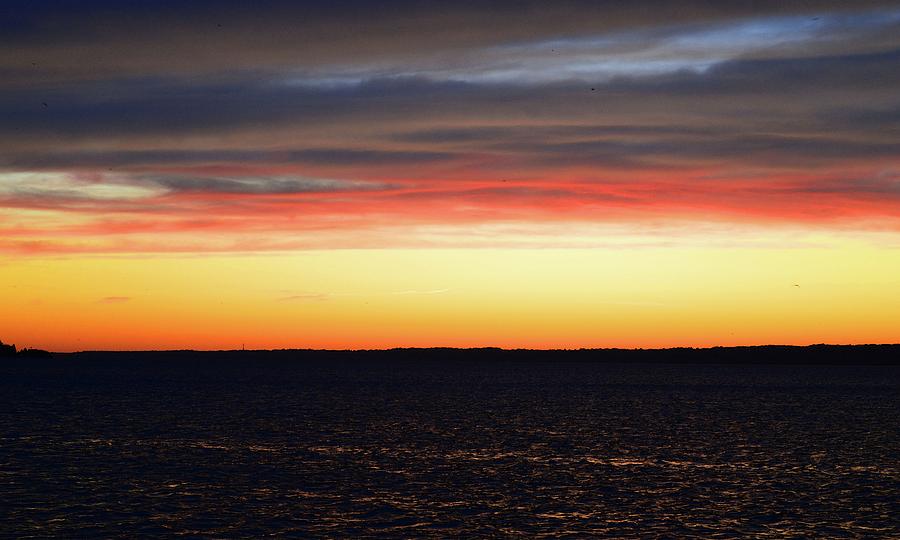 Pink Clouds Over Kempenfelt Bay  Photograph by Lyle Crump