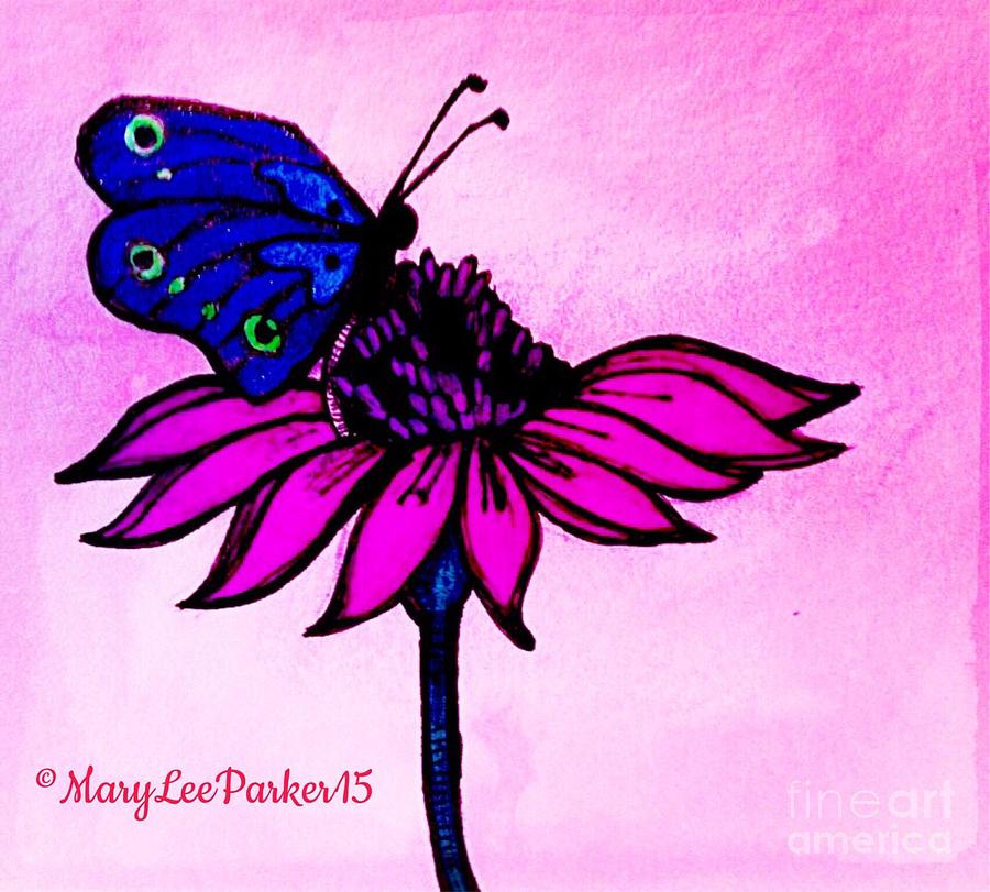 Pink Day  Mixed Media by MaryLee Parker