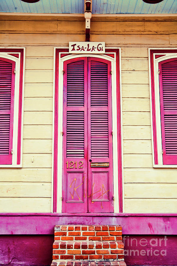 Pink Door Photograph