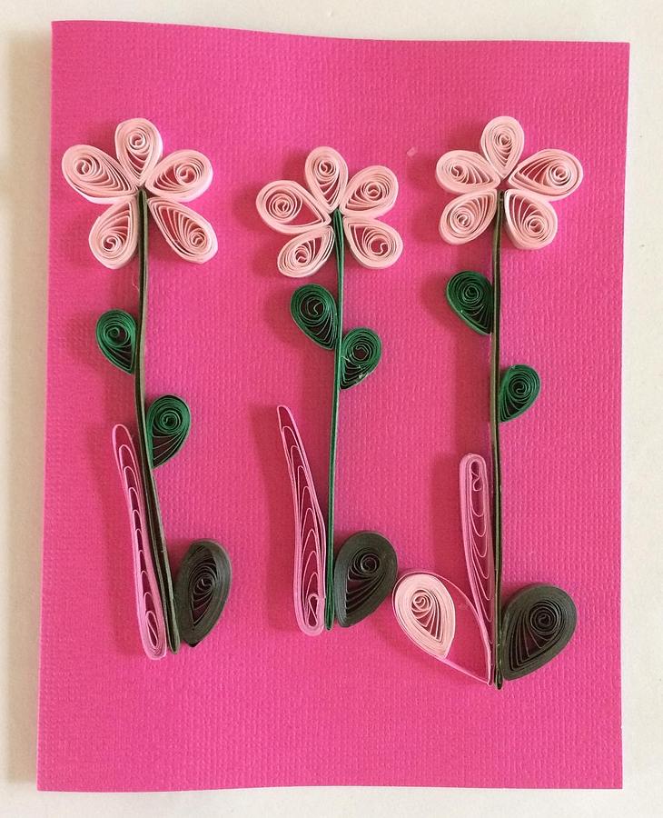 simple paper quilling greeting cards