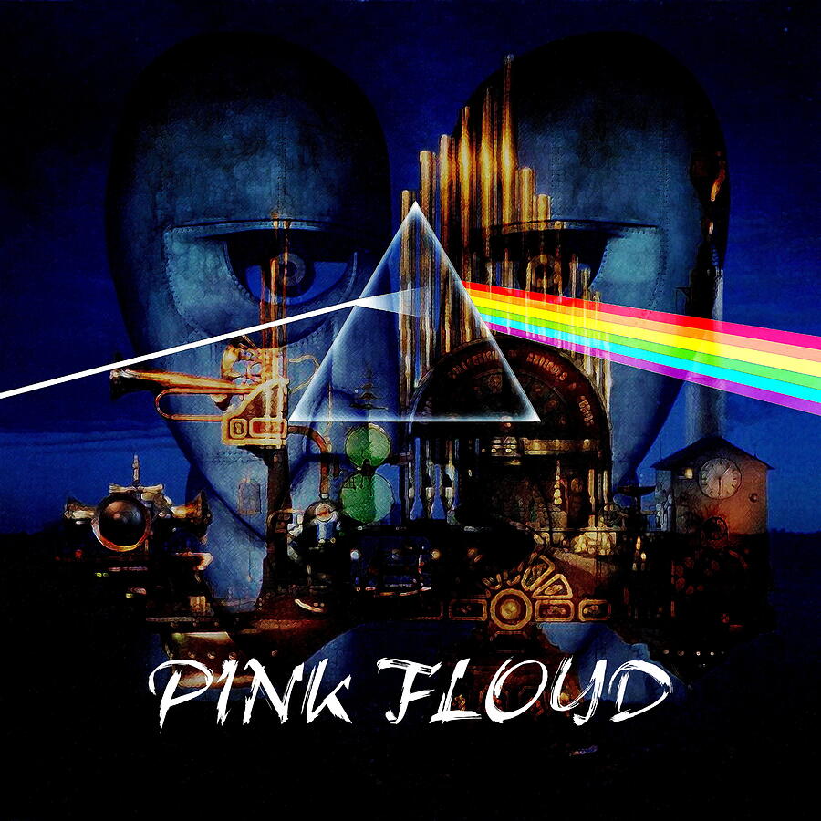 Pink Floyd Montage Digital Art By P Donovan