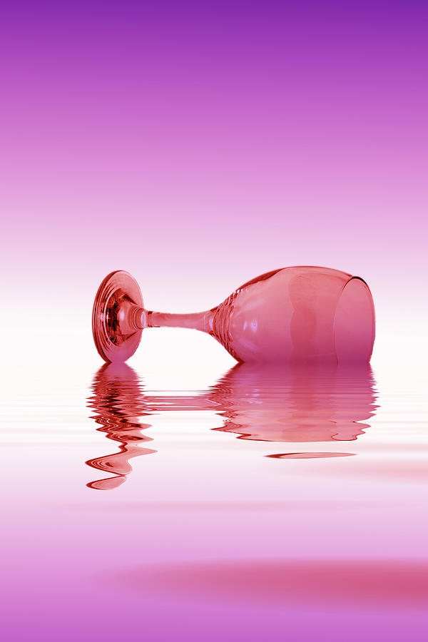 Pink Glass Photograph by David French