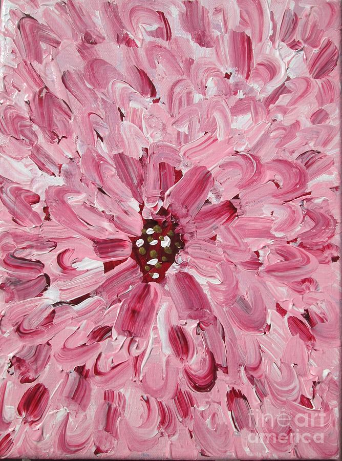 Pink Jazz Painting by Jennylynd James