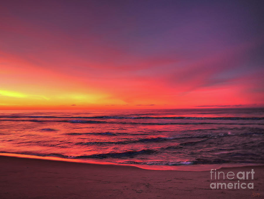 Pink LBI Sunrise Photograph by Jeff Breiman