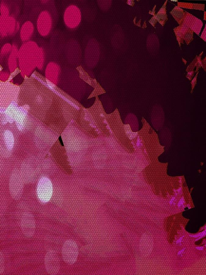 Pink Night Digital Art by Cooky Goldblatt